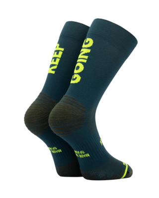 Ponožky SPORCKS Keep Going Green - RUNNING SOCKS